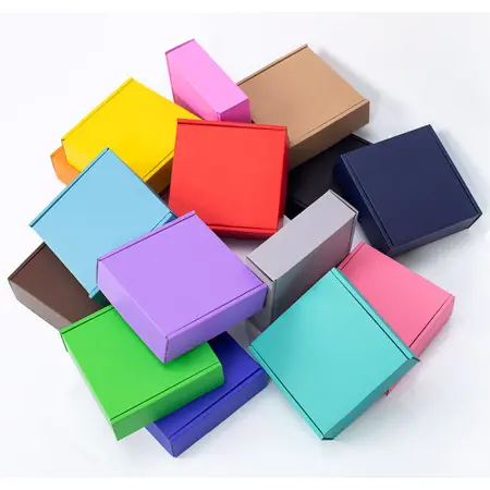 Colored Mailer Boxes