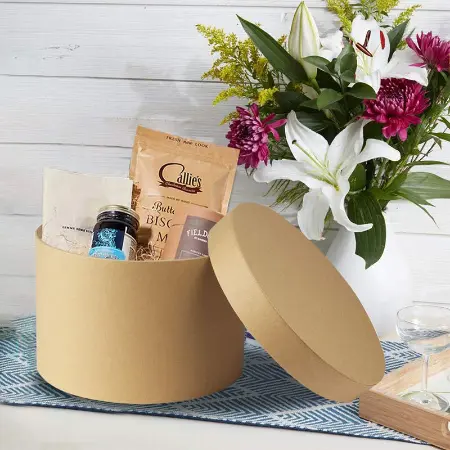 Round Boxes and Packaging
