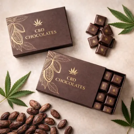 CBD Chocolates Boxes 
