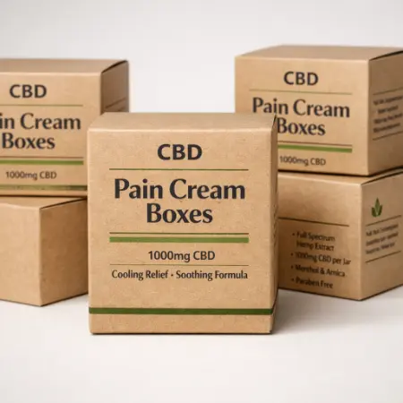 CBD Pain Cream Boxes 