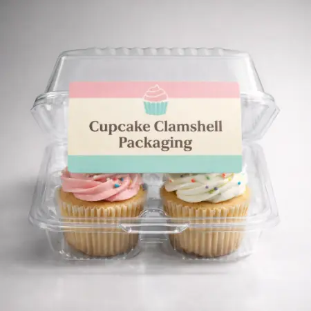 Cupcake Clamshell Packaging 