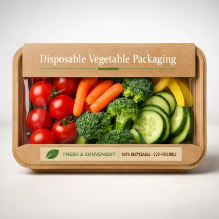 Disposable Vegetable Packaging 