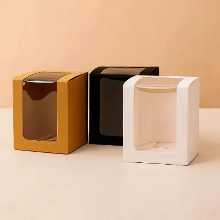 Candle Boxes with Window 