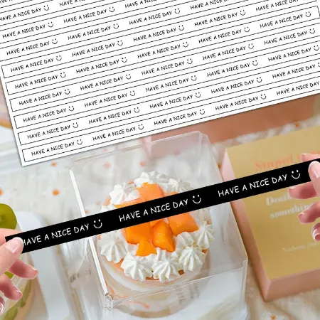 Cake Box Labels 