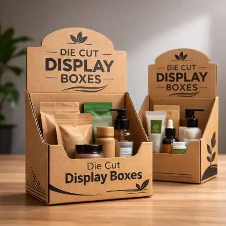 Die Cut Display Boxes 