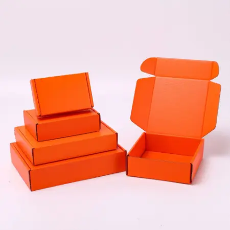Orange Mailer Boxes 