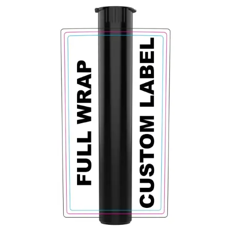 Custom Pre Roll Tube Labels 