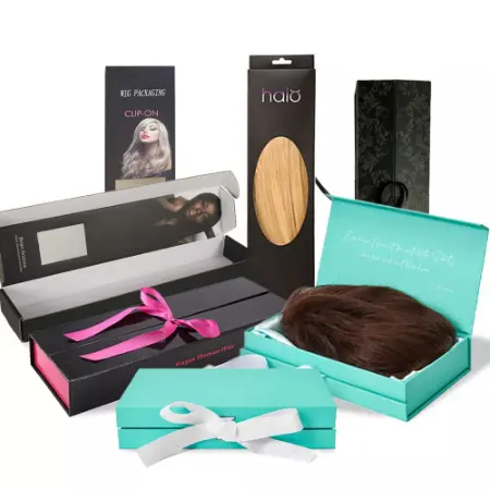 Foldable Hair Extension Boxes 