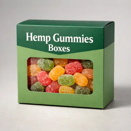 Hemp Gummies Boxes 