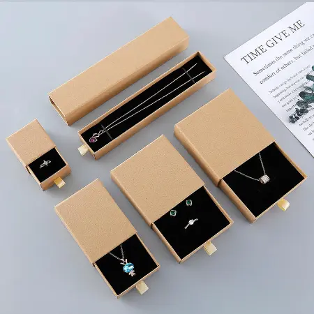 Kraft Jewellery Boxes 
