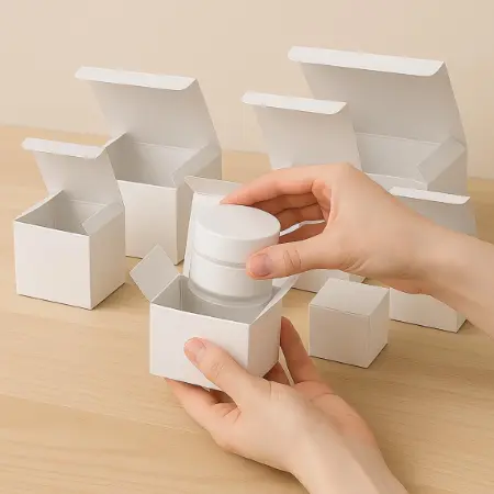 Kraft White Boxes 