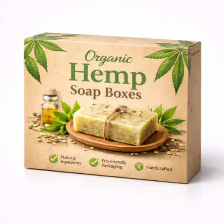 Organic Hemp Soap Boxes 